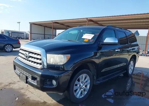 2010 Toyota Sequoia Platinum 5.7L V8 z USA, uszkodzony, nr VIN 5TDYY5G10AS030699